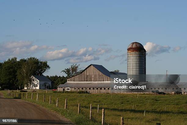 Country Farm - Fotografie stock e altre immagini di Fattoria - Fattoria, New Hampshire, Abbandonato