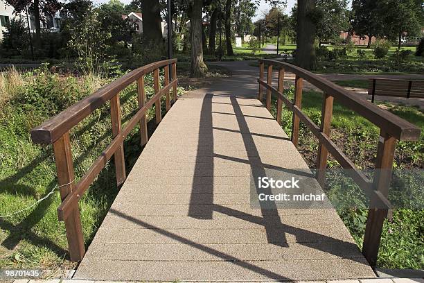 Bridge Over Stream Stock Photo - Download Image Now - Bridge - Built Structure, Color Image, Horizontal