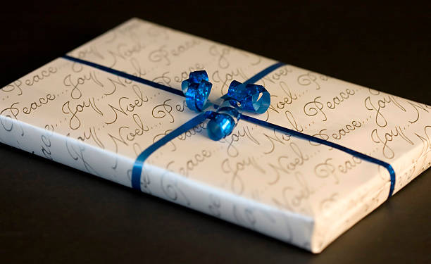 Wrapped Gift stock photo