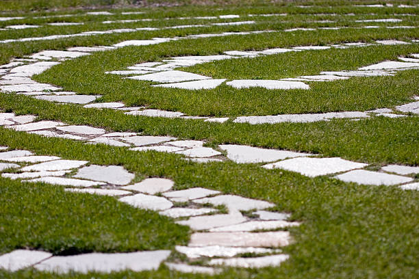 Labyrinth 3 stock photo