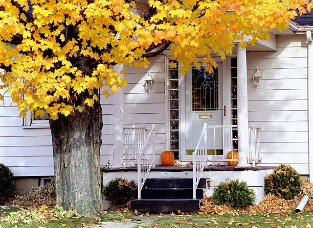 istock neighborhood autumn scene 98702539