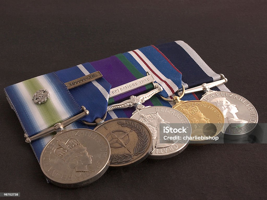 Colección de moderno court montaje de las medallas. - Foto de stock de Medalla libre de derechos