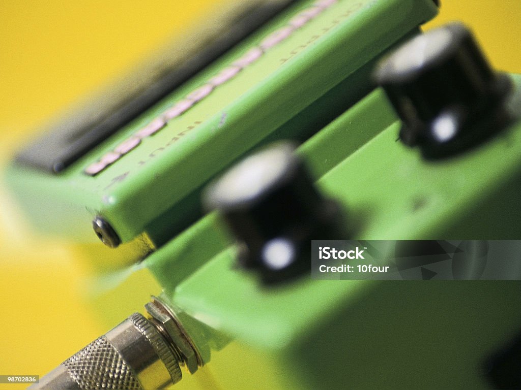 Macro guitarra de Pedal - Foto de stock de Cantante libre de derechos