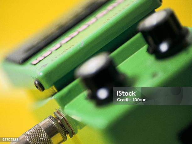 Macro Pedal De Guitarra - Fotografias de stock e mais imagens de Cantor - Cantor, Pedal de Efeitos para Guitarra, Cabo