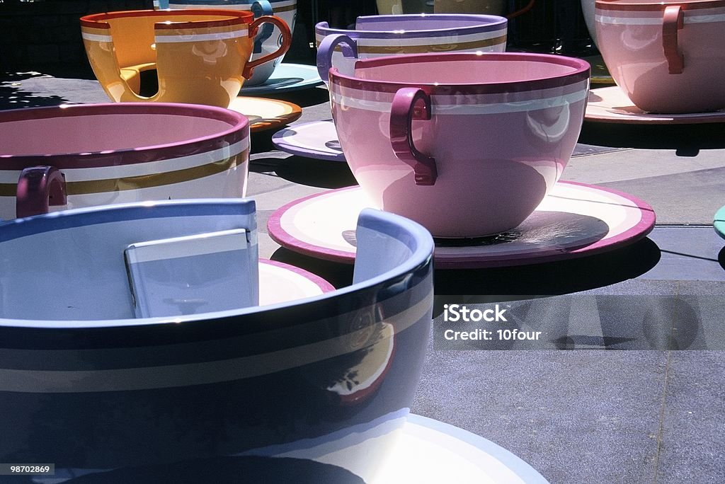 Girar Cups - Royalty-free Chávena de Chá Foto de stock