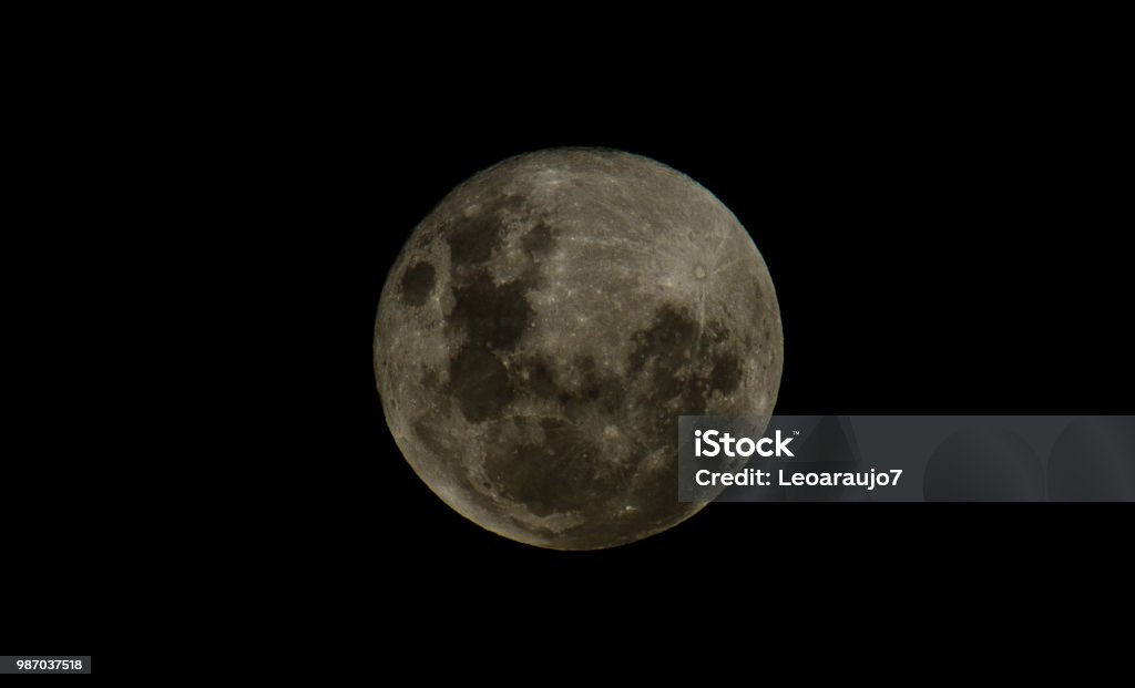 Full moon The total full moon Astronomy Stock Photo