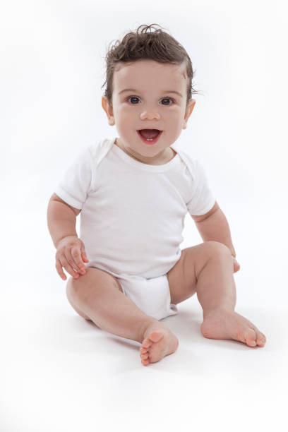 istock Happy and cheerful baby 987042368