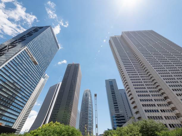 istock Skyscraper group in Shinjuku, Tokyo 987094884