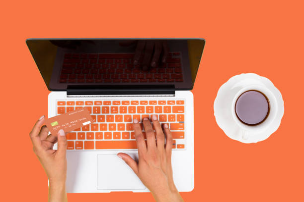 istock Colorful online shopping concept 987129638