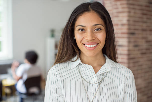istock Office woman protrait 987181614