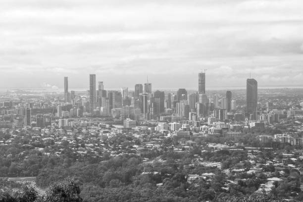 istock City in black and white 987209088