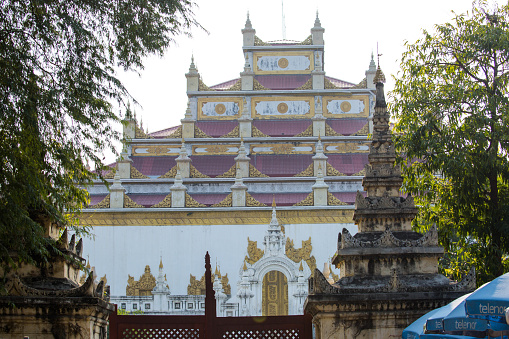 The Atumashi Monastery (formerly known as Mahā Atulaveyan Kyaungdawgyi), built in 1857 and rebuilt in 1996 in Mandalay.