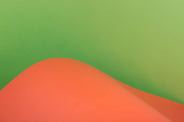 istock Abstract background of sheets of colored paper 987253532