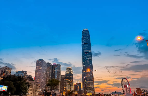 istock Hong Kong cityscape at night 987270130