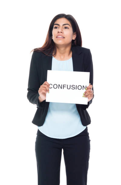 istock Professional businesswoman is confused 987270842