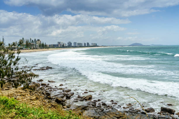 Sunshine Coast and beach in Queensland - Alexandra Headland