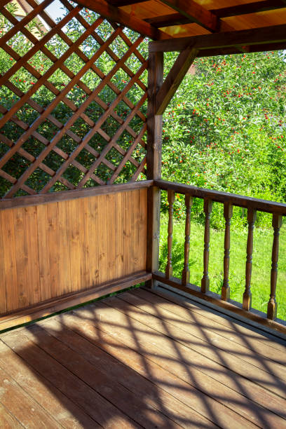 istock Gazebo in the garden 987297598