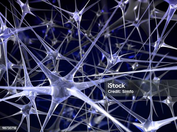 Neural Network Абстрактный Фон — стоковые фотографии и другие картинки Компьютерная сеть - Компьютерная сеть, Нервная клетка, Нервная система человека