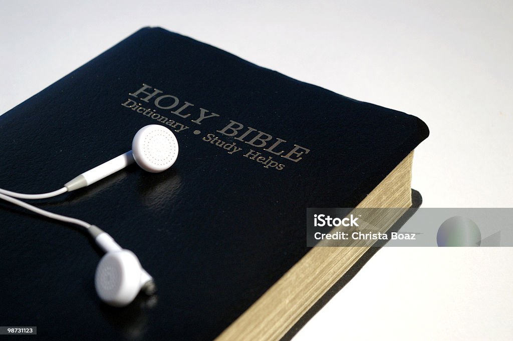 Audio Bible  Audio Equipment Stock Photo