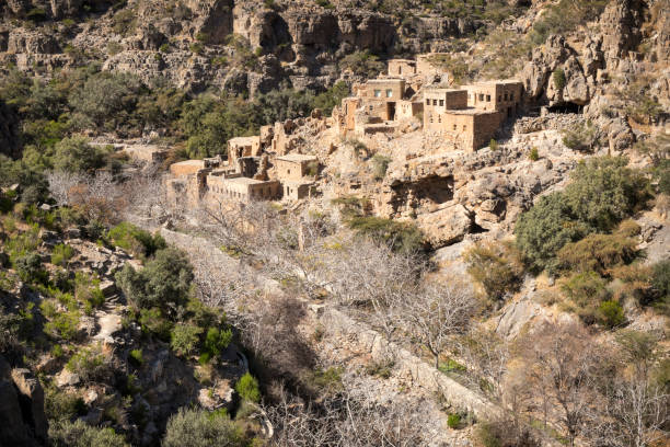 istock Abandoned village on Saiq Plateau, Oman 987315922