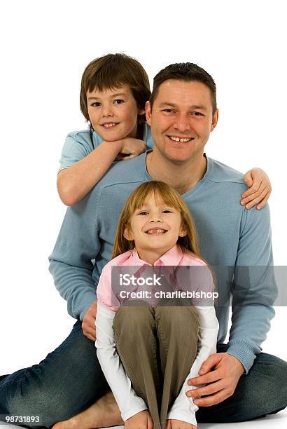Father Son And Daughter A Family Together Stock Photo - Download Image Now - Adult, Beautiful People, Beauty