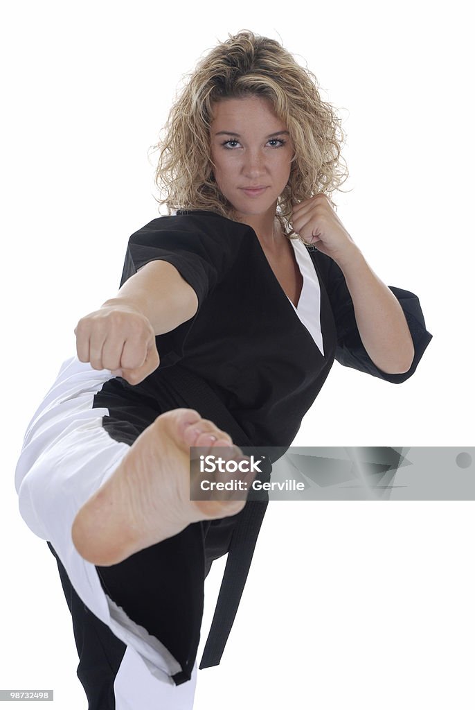 Martial arts power and grace - Royalty-free Fotografie Stockfoto