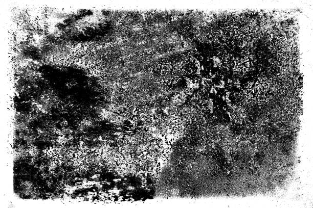 istock Grunge background of black and white 987325548