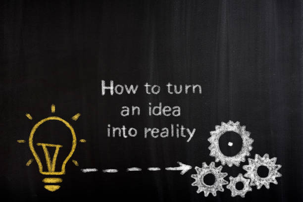 istock Turn a Business Idea into a Reality 987333676