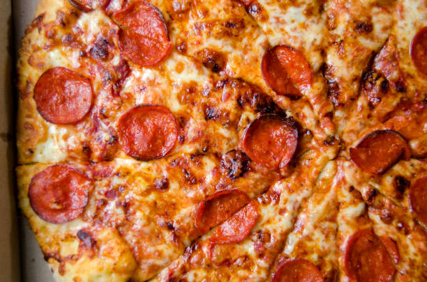 istock Slice of pepperoni pizza 987343928