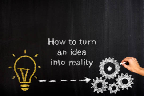 istock Turn a Business Idea into a Reality 987344072