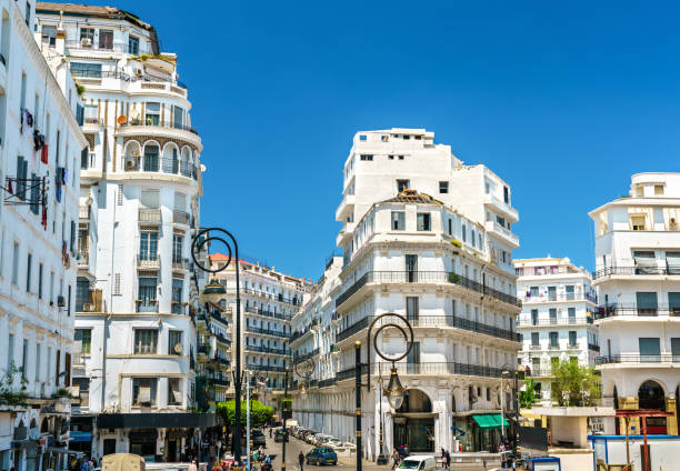 istock Moorish Revival architecture in Algiers, Algeria 987383732