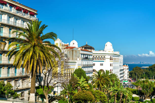 istock Moorish Revival architecture in Algiers, Algeria 987384358