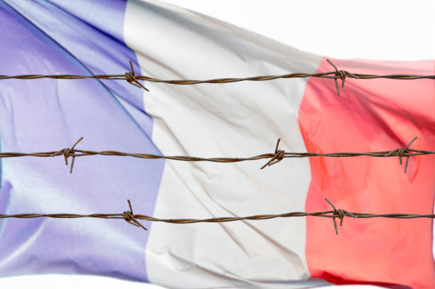 istock flag of wires 987388686