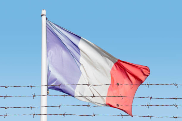 istock flag of wires 987388880