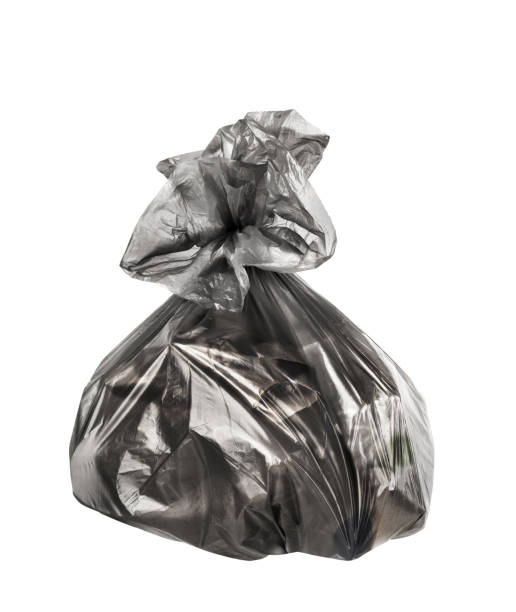 istock Rubbish bag isolated on a white background 987412438