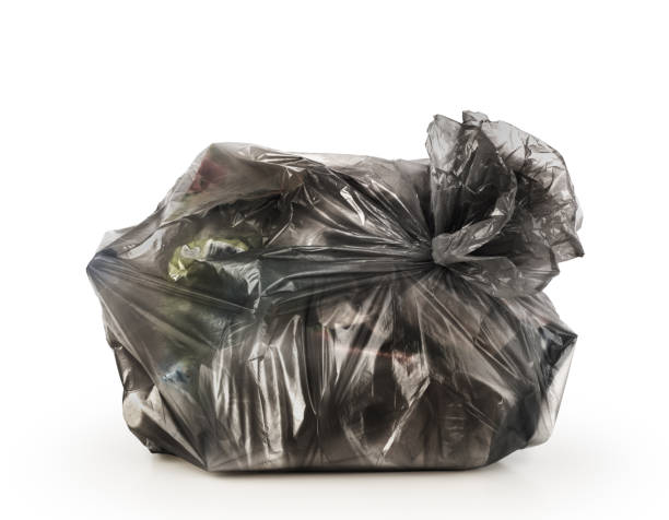 istock Rubbish bag isolated on a white background 987412650