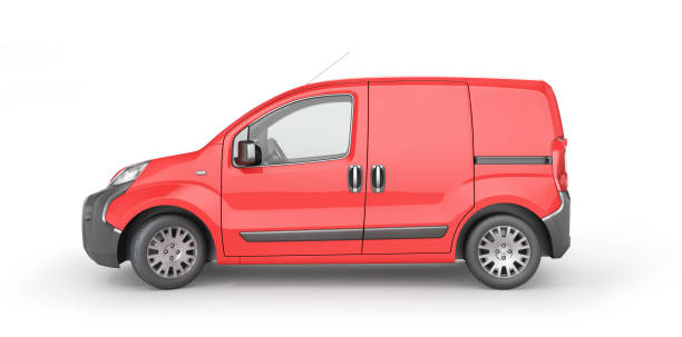 istock Transport for delivery isolated on a white background. 3d illustration 987413080