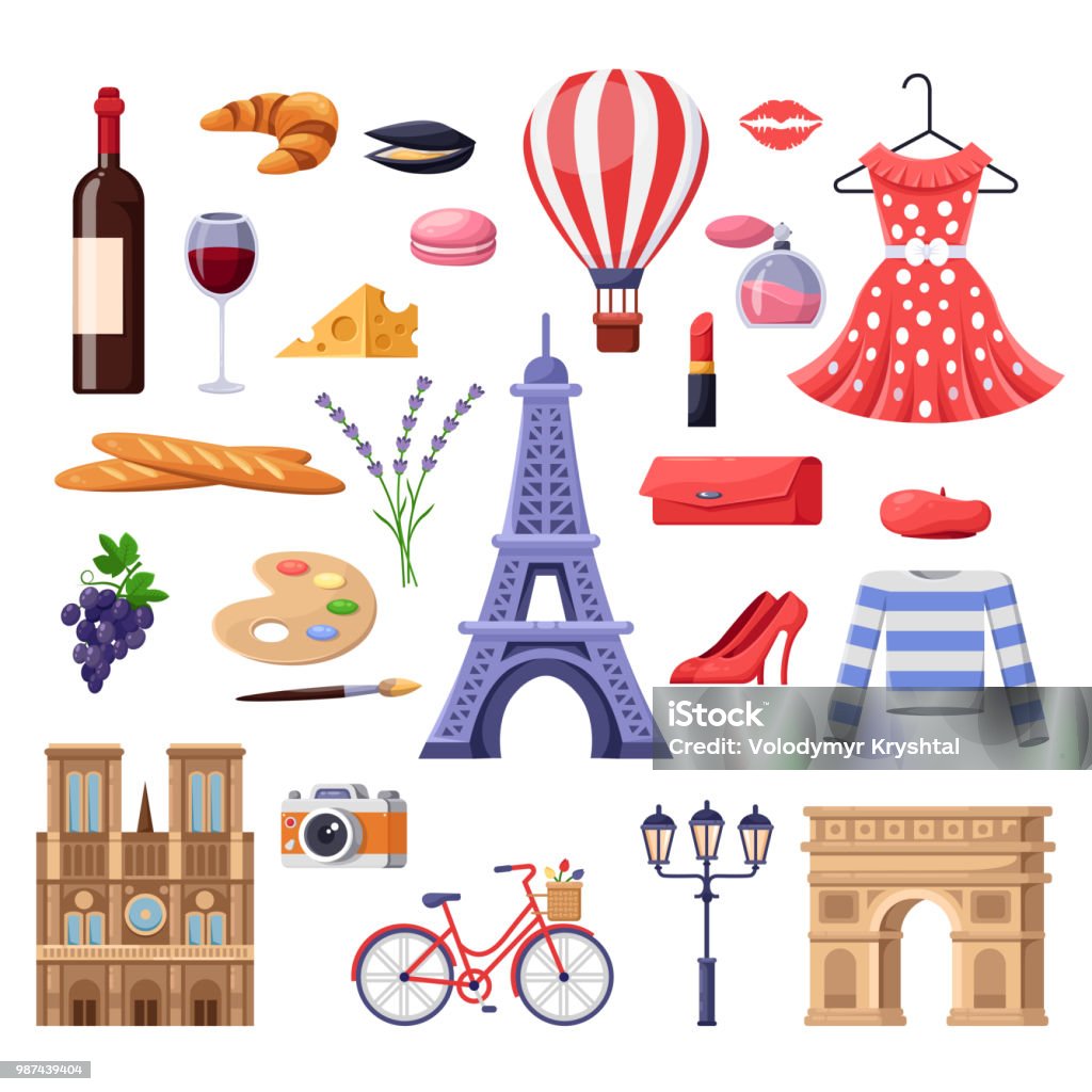 Ilustración de Viajar A Elementos De Diseño De Francia Lugares Turísticos De París Ilustración De Moda Y Comida Vector De Dibujos Animados Aislados Los Iconos y más Vectores Libres de Derechos de Ilustración de Viajar A Elementos De Diseño De Francia Lugares Turísticos De París Ilustración De Moda Y Comida Vector De Dibujos Animados Aislados Los Iconos y más Vectores Libres de Derechos de
