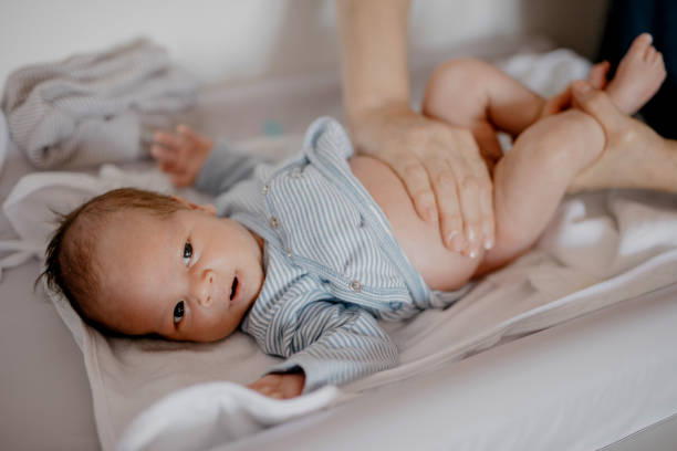 Baby massage for colic