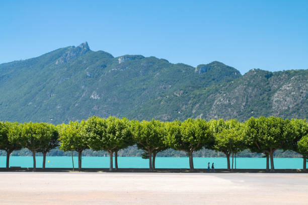Esplanade du Lac du Bourget in Aix les Bains