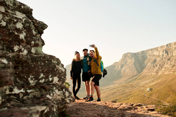 istock Selfies on the way to the summit 987567278