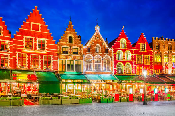 istock Bruges, Belgium - Grote Markt 987585202