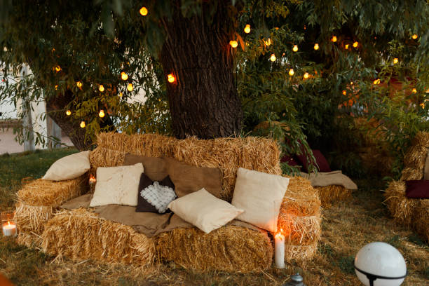 istock place decorated with warm lamps 987585994