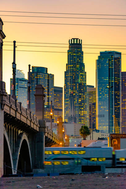 istock Los Angeles and Subway at Twilight 987595650