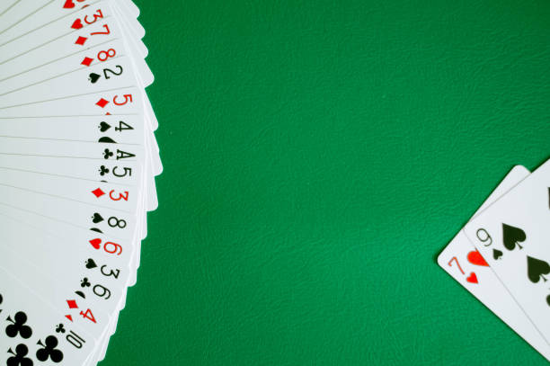 istock poker card copy space in green background 987599816