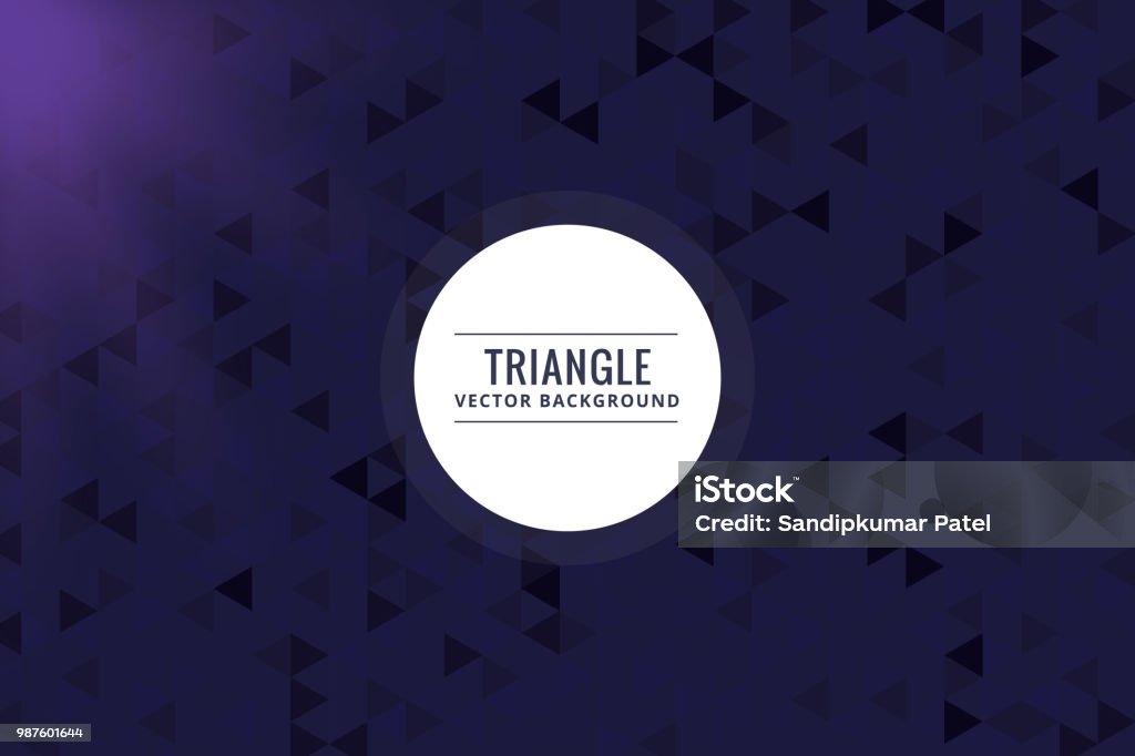 Triangularcave Background Triangular Abstract Background Stock Illustration - Download Image Now ...