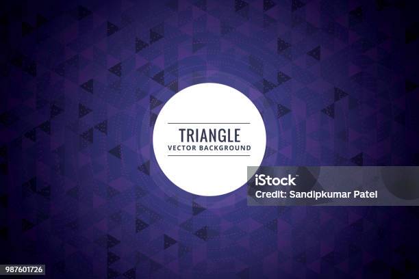 Triangularcave Background Triangular Abstract Background Stock Illustration - Download Image Now ...
