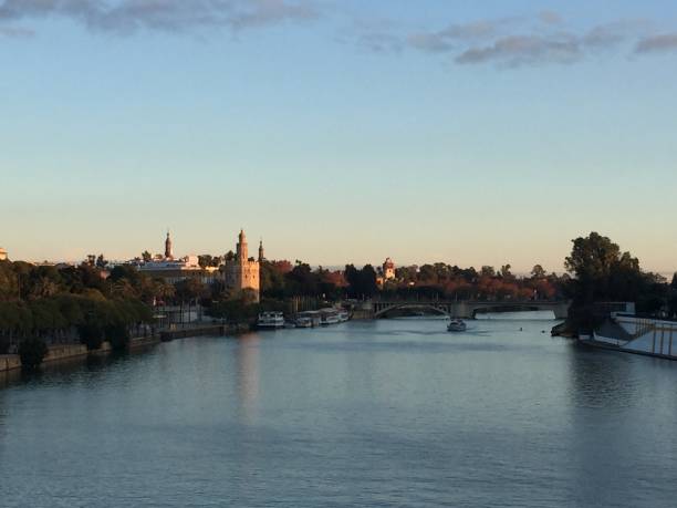 istock Seville on Guadalquivir River 987602106