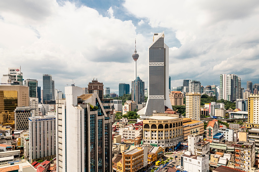 City centre business district of Kuala Lumpur