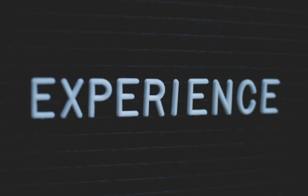 istock Word experience written on the letter board. 987648226